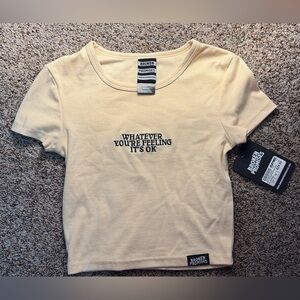 NWT Zumiez Broken Promises Top